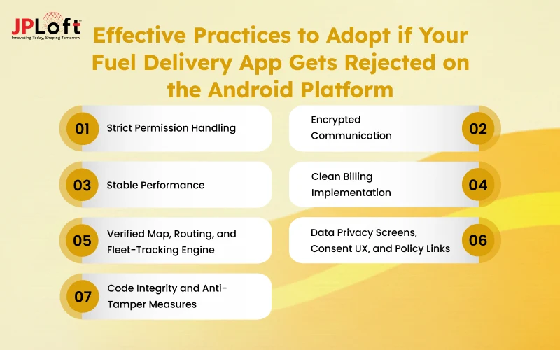 Effective Practices to Adopt if Your Fuel Delivery App Gets Rejected on the Android Platform